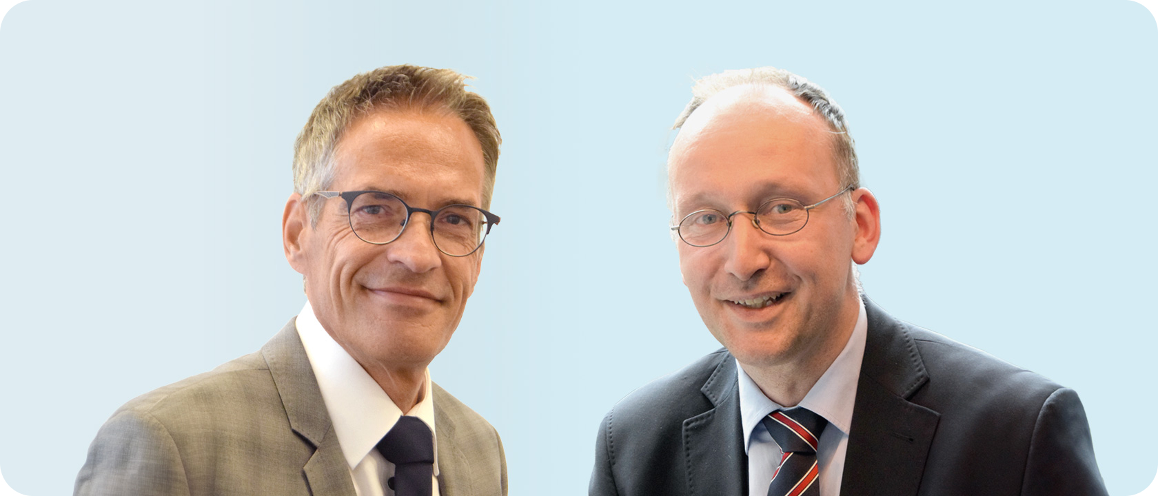 Dr. Martin Rieger (Vorstandsvorsitzender), Dr. Peter Dinse (stv. Vorstandsvorsitzender)